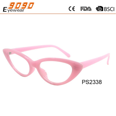 Buy 2019 Girl's beautiful cat-eye shapes sunglasses,made of plastic at wholesale prices
