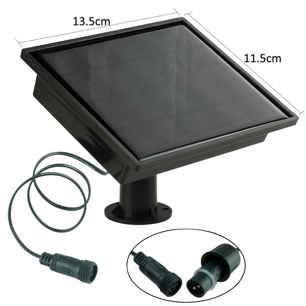 40M Length 300MA LED Multi Color Solar Powered Outside Christmas Lights