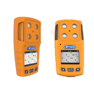 PC TPU Body Portable Multi Gas Detector Wireless Transmission / Print Function