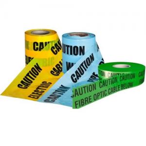China Non-Detectable Underground Warning Tape for Gas Caution Tape Industrial Safety Warning Tape on sale
