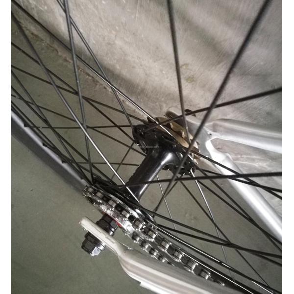 700C CE OEM 7005 Aluminum Alloy Fixed Gear Single Speed Adult 80MM Rim Carbon Fork Track Bike
