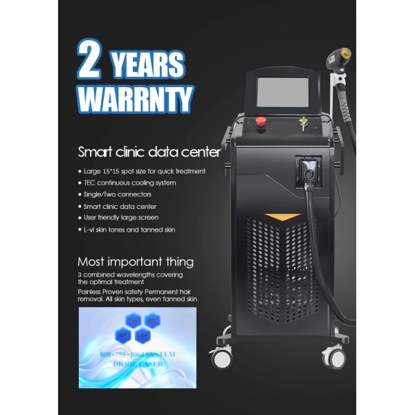 Mic channel 4D 1600w 808 Diode Laser Hair Removal Machine Y9 Pro