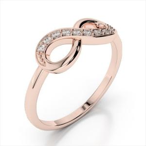 Handmade Infinity 925 Sterling Silver Women's Rings