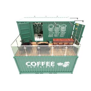 Topshaw 2020 New Generation Prefabted Container Coffee Bar Container Restaurant