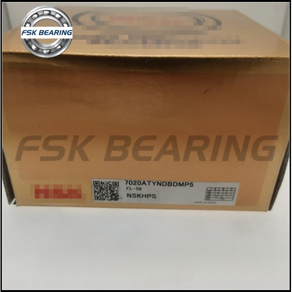 Auto Parts 7020ATYNDBDMP5 7020AD Triple Diagonal Contact Ball Bearing China Manufacturer