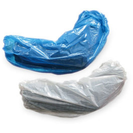 Nonwoven Fabric Elastic Plastic Sleeve Protectors With Elastic For Arms