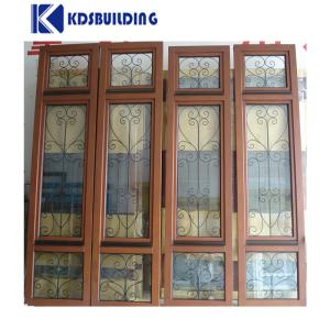 KDSBuilding New Design Double Glazed Moulding Solid Series Wooden Casement