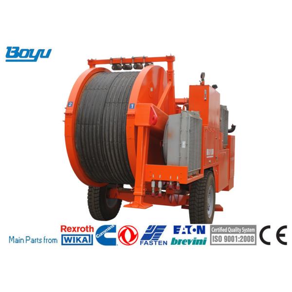 Buy Stringing Equipment Hydraulic Cable Tensioner 2x80kN / 1x160kN Diesel 97kw at wholesale prices