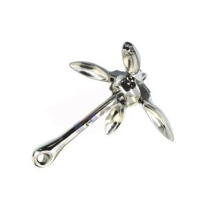 China 316 Stainless Steel Fordable Boat Anchor With 1.5kg Weight on sale
