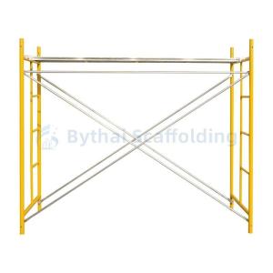 Scaffolding Supplier Q195 Canada Lock Easy Assemble Durability America Frame