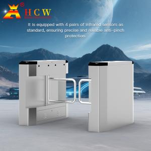 Quality HCW CW426 Stainless Steel Swing Turnstile Gate with 600-1400mm Channel Width 1 Year Warranty and ISO 9001/CE Certification for sale