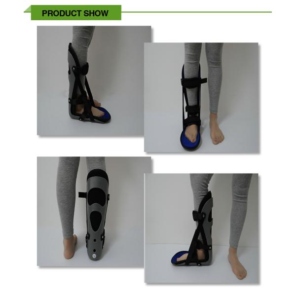 New type foam composite material grey adjustable ankle foot protection brace for sale