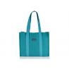 4 Colors Canvas Tote Bags Customized Reusable Striped PP Webbing Lightweight for sale