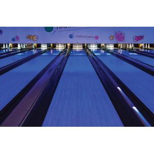Lanes Glow Effect Brunswick Bowling Alley Equipment For Grey Fitness Center At