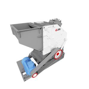 Convenient Mechatronic Impact Crusher 400-1200t/h For Mining