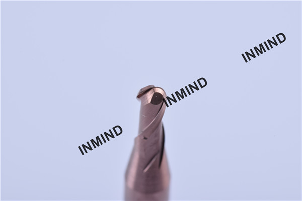 TiSiN Coating , Carbide Ball Nose End Mill , R1.5 , Grain Size 0.5-0.6UM , Straight Shank or 4mm Shank