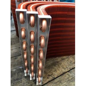 Refrigeration Heat Pump Condenser Coil Micro Channel Water Cooled