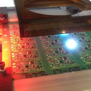 Offline Laser PCB Depaneling Separator 0.02 Precision 335mm