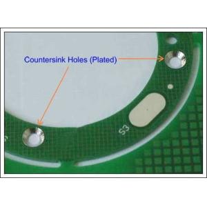 Countersink SMT Service HASL Lead Free PCB Fabrication