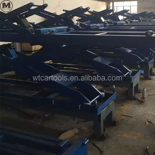 61"/1550mm Platform Length 3 Tons Portable Car Lift With Double Cylinder