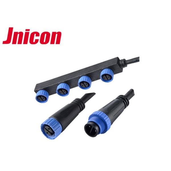 Buy IP68 2 Pin Power LED Connector Underground Copper Alloy Contact Material at wholesale prices