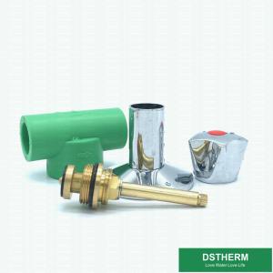 Cartridges Chrome Handle Valve For Stop Customized CW617N Brass Insert