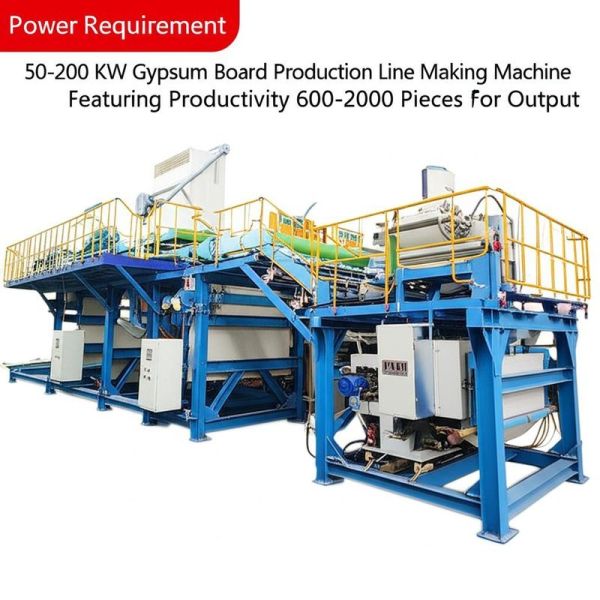 Straw Board Making Machine with 50-200 KW Power Requirement, 600-2000 Pieces