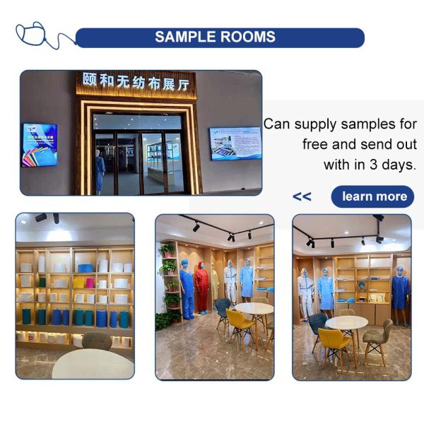 SMS SMMS SSMMS Non-woven Fabric Disposable Surgical Gown Sleeve knitt Cuff