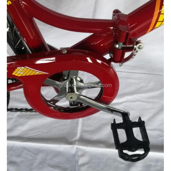 20inch Small Size Folding City Bike with Steel Crankset and Ordinary Pedal included