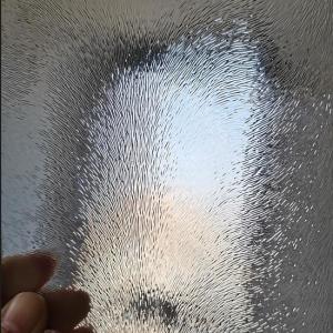 Chinchilla 4MM Clear Textured Tempered Glass Panels Drilling Aqualite Kasumi