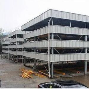 Multi-Storey Large Span Prefab Steel Carpark Structure Q235B Q355B