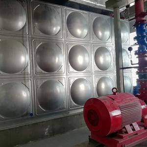 Storage Drinking Water Tank , Stamping Stainless Steel Large Water Tanks