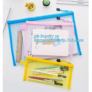 mesh file bag A4 paper bag dictionery bag for student and office, mesh document