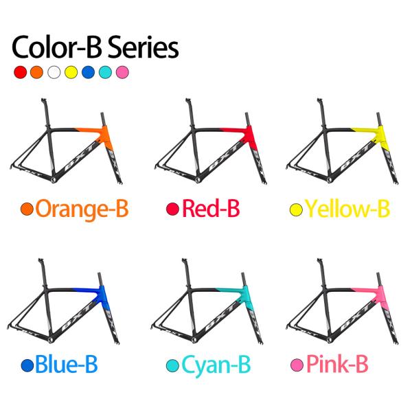 Aero Shaping Carbon Road Bike Frame Racing Bike Frameset V Brake