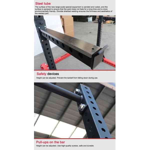 Commercial Grade Gym Fitness Equipment Weightlifting Squat Standing Power Rack