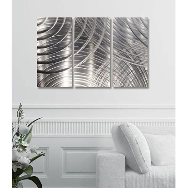 polish stainless steel brushed finish etching pattern laser process for dining room/wall decor for living room