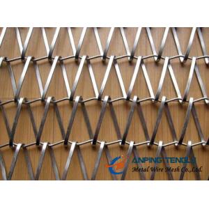 Metallic Curtain Gama Flexi: Flat Spiral Wire + Crimped Rod Structure