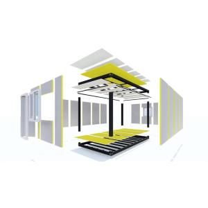 Boxspace Casas Prefabricadas Prefabricated Tiny 2 Bedroom Modular Prefab House