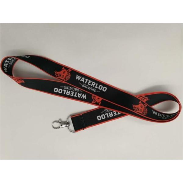 Colorful Logo Custom Neck Strap Dye Sublimation Lanyards Environment Friendly