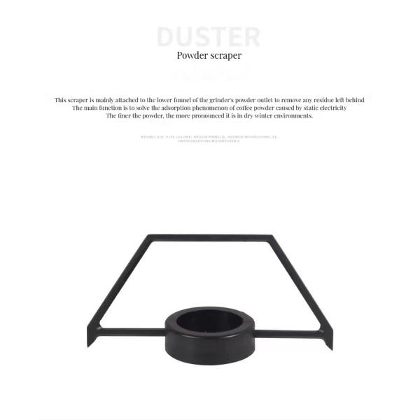 Metal Type Aluminum Manual Coffee Bean Grinder with Flywheel Handle and Italian Burr