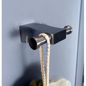 86mm Length Bathroom Robe Hooks Brushed Stainless Steel Coat Hook
