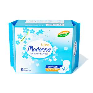 Customizable Disposable Winged Sanitary Napkin Maxi Organic Cotton Menstrual