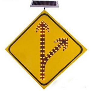 Quality led solar road traffic sign for sale
