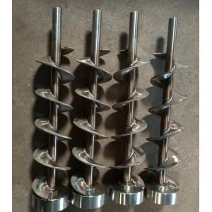Spiral Flight 316L Blade Shaftless Screw Auger High Performance Auger Screw For