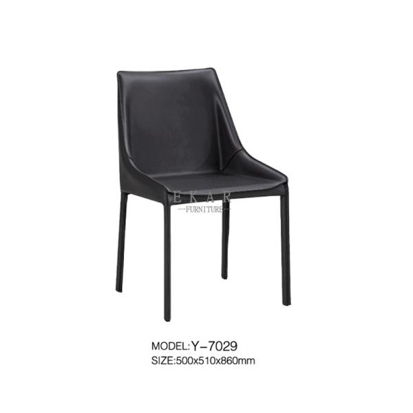 Italian Modern Design Restaurant Leather Dining Room Chair