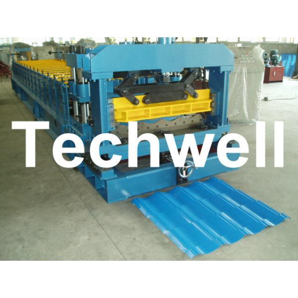 Automatical Hydraulic Cutting Roof Tile, Metal Roof Glazed Tile Roll Forming