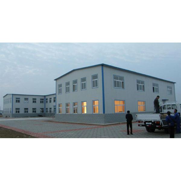 Prefab Two Story Steel Structure Warehouse For Feed Mill Industry