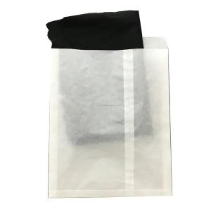 Food Grade Biodegradable Waxed Paper Envelopes Self Adhesive Seal