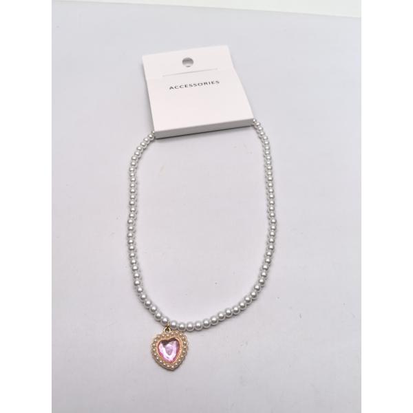 Buy Silver Plated Round Pendant Necklace 1.5cm Width Smooth Surface at wholesale prices