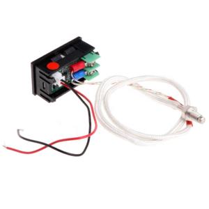 XH-B310 Digital Thermometer 12V Temperature Meter K-type M6 Thermocouple Tester